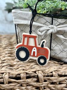 Personalized Tag: Tractor
