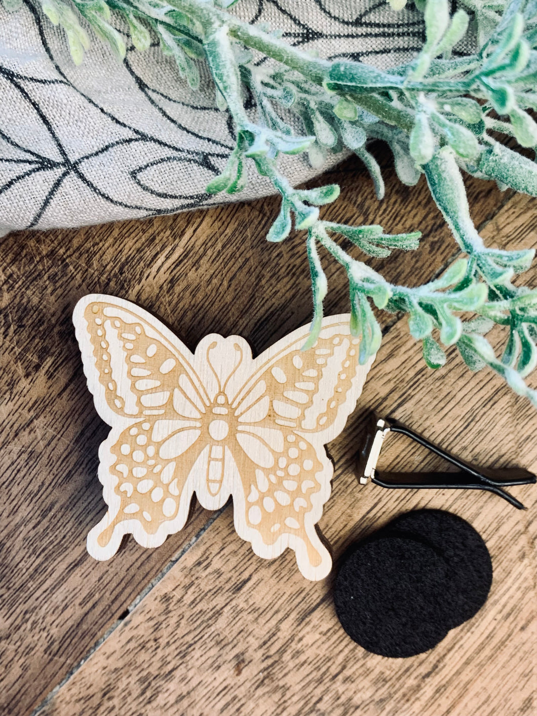 Butterfly Oil Diffuser, Car Vent Clip, Car Freshener, Air Freshener, Vehicle Accessorie