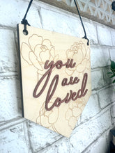 Load image into Gallery viewer, Nursery Banner: You Are Loved
