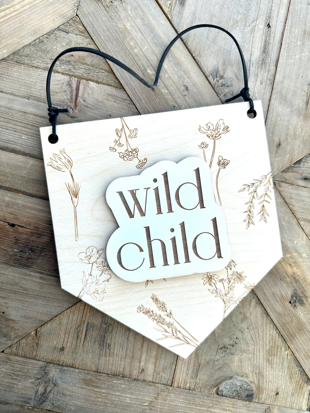 Nursery Banner: Wild Child